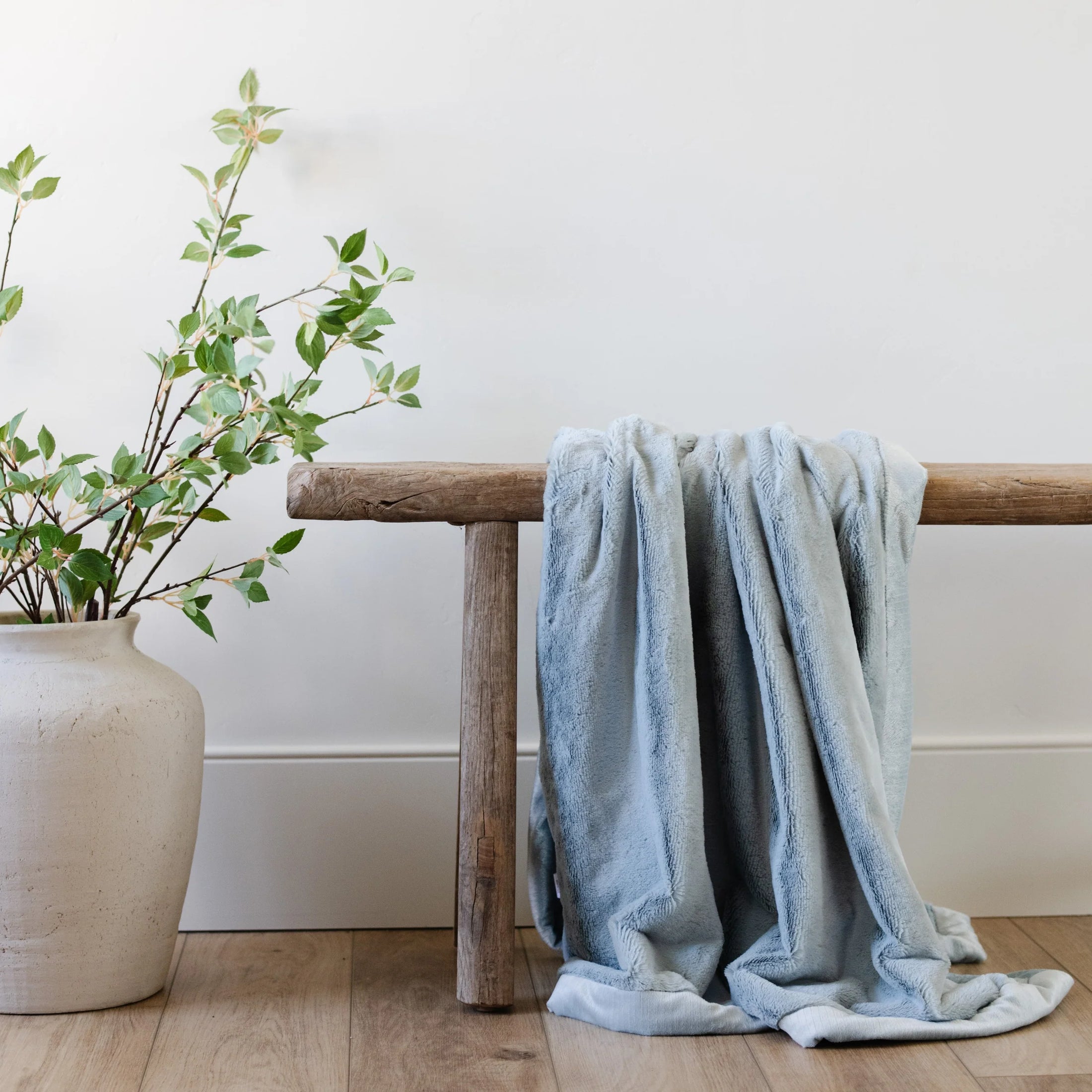 Chambray Lush Blanket - Receiving