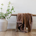 Load image into Gallery viewer, Hazelnut Lush Blanket - Receiving
