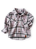 Load image into Gallery viewer, Hooded Flannel - Purple Haze
