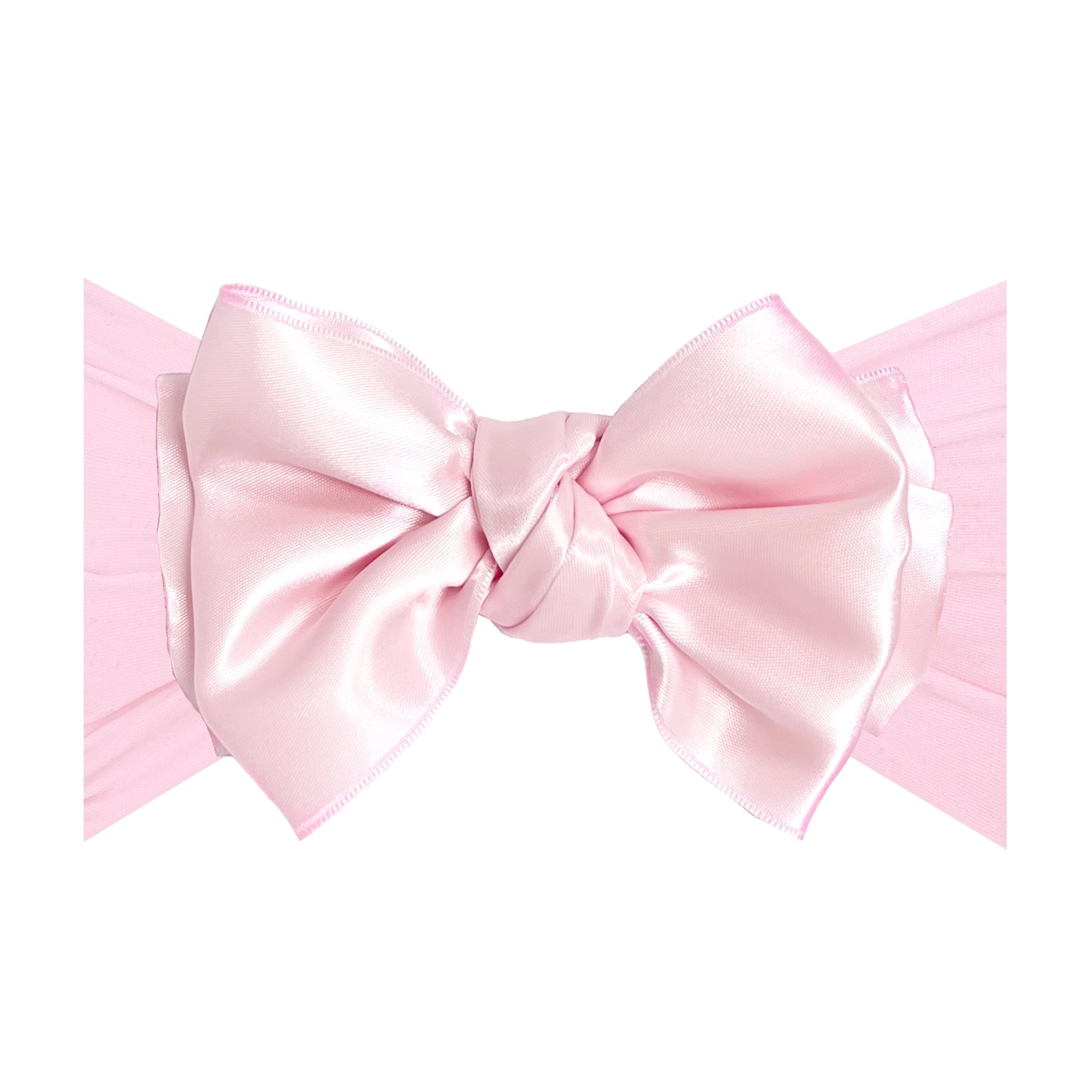 Satin Fab-Bow-Lous Headband - Pink