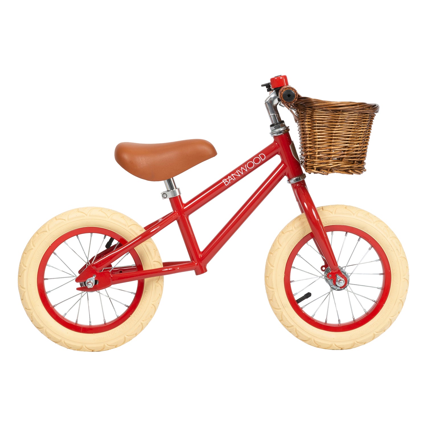 red vintage banwood bike