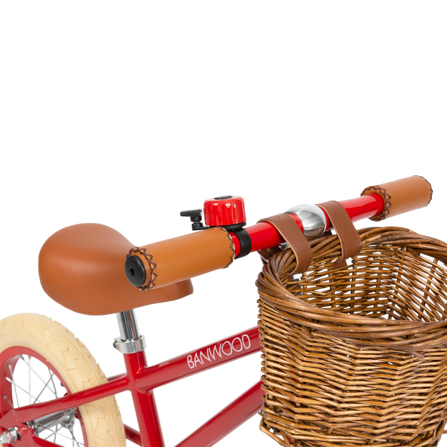 kids red vintage bike