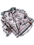 Load image into Gallery viewer, Hooded Flannel - Purple Haze
