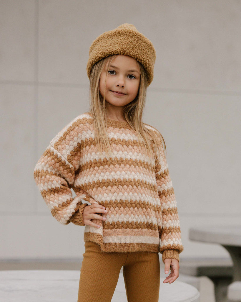 Aspen Sweater - Multi Stripe