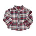 Load image into Gallery viewer, Baby Boy's Jack Shirt - Holly Tartan
