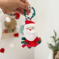 Holiday Itzy Pal Plush + Teether - Santa