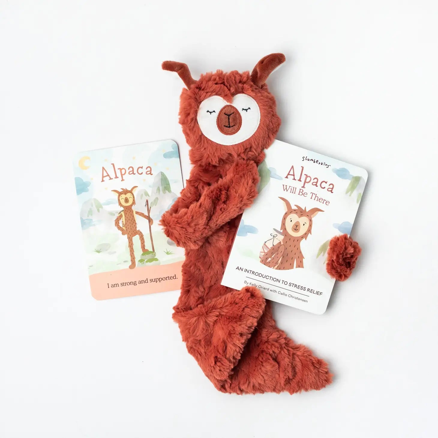 Alpaca Snuggler + Intro Book - Stress Relief