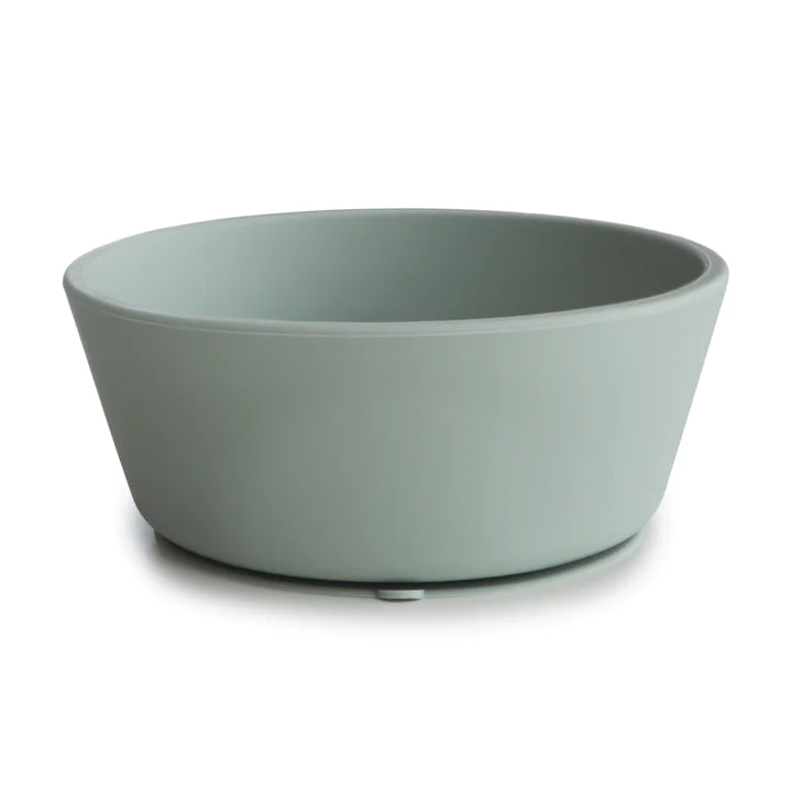 Silicone Suction Bowl - Cambridge Blue