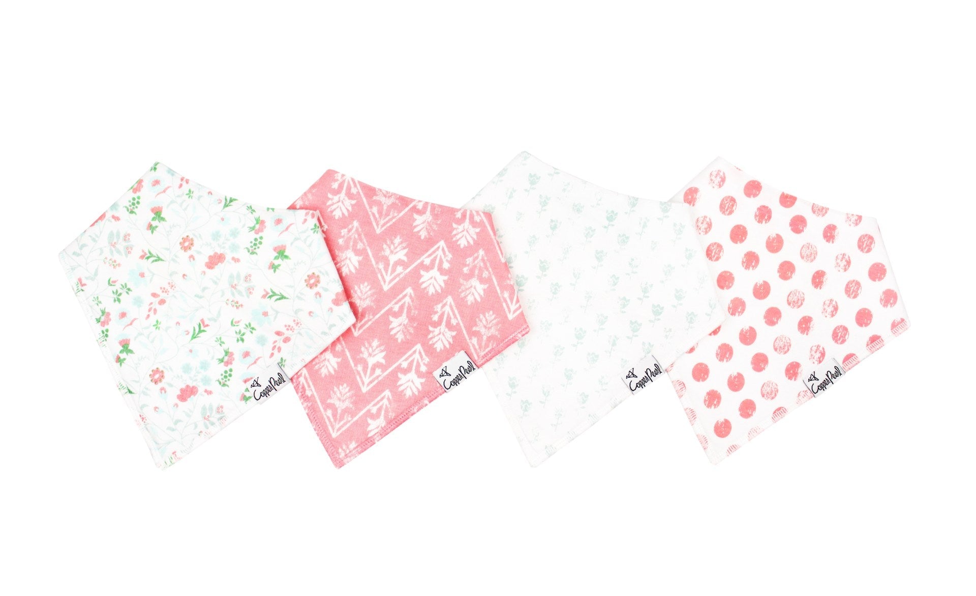 Bandana Bib Set (4 Pack) - Claire