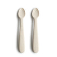 Load image into Gallery viewer, Silicone Feeding Spoons - 2 Pack - Ivory
