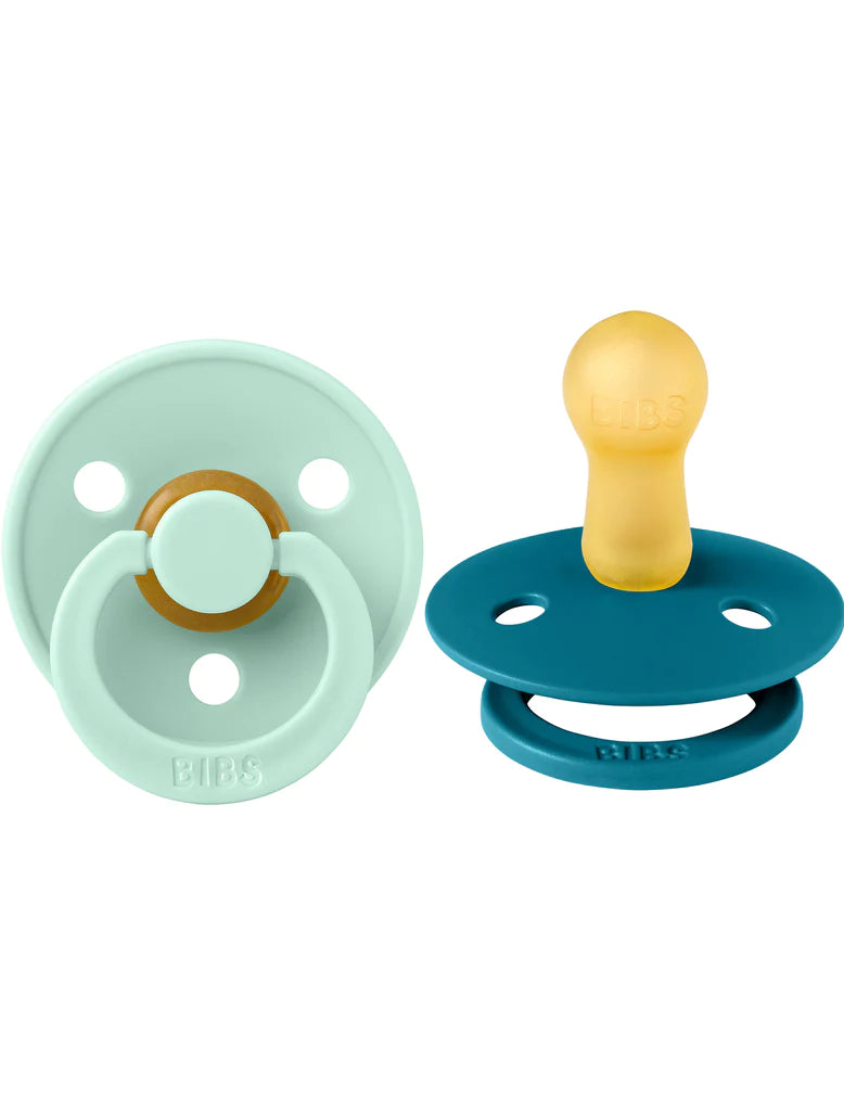 BIBS Pacifier 2 Pack - Nordic Mint + Forest Lake