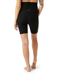 Load image into Gallery viewer, Spacedye Cruiser Maternity Biker Short - Darkest Night
