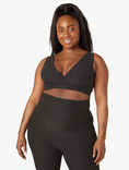 Load image into Gallery viewer, Criss Crossover Maternity Nursing Bra - Darkest Night
