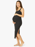 Load image into Gallery viewer, Spacedye Icon Maternity Dress - Darkest Night
