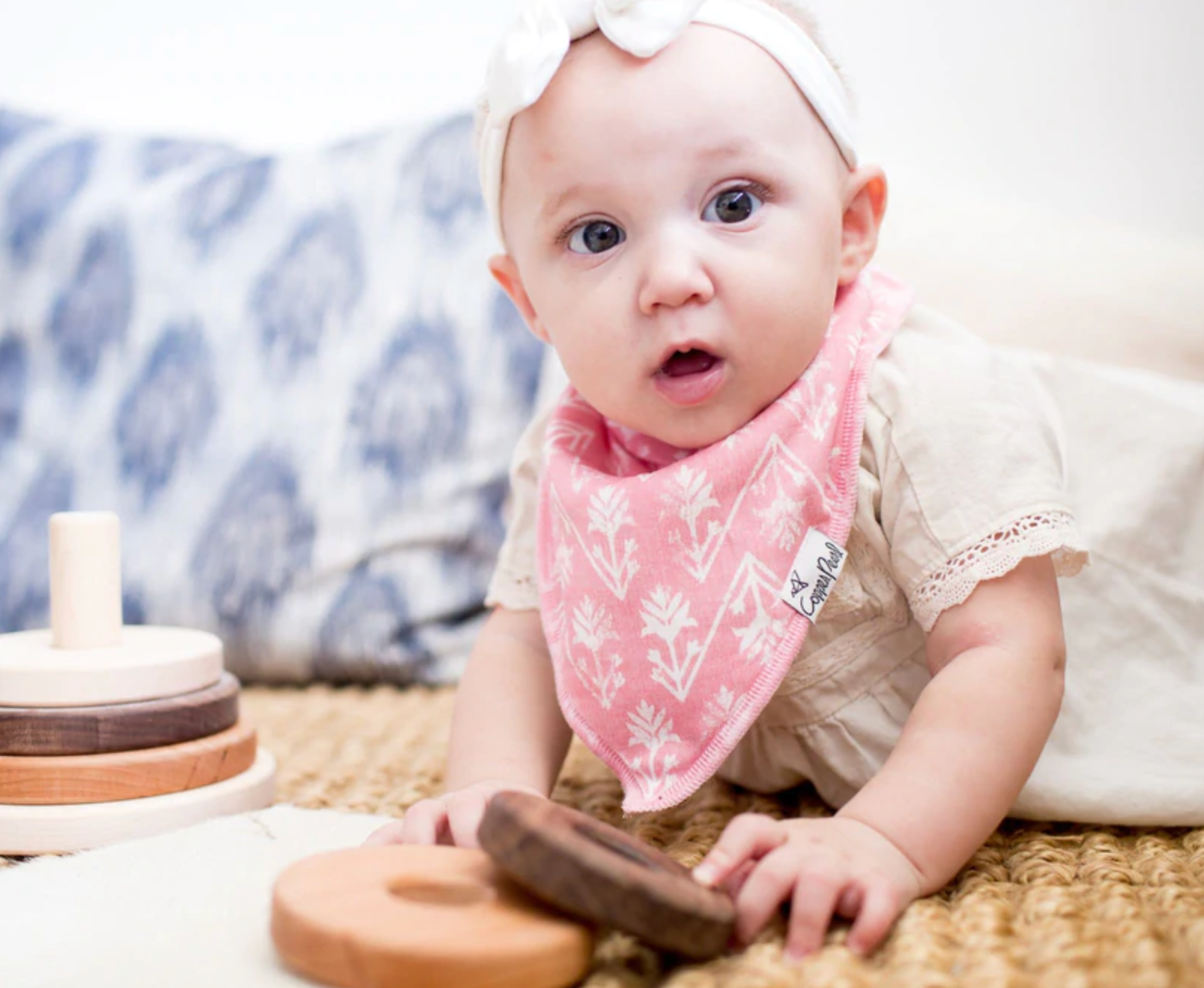 Bandana Bib Set (4 Pack) - Claire