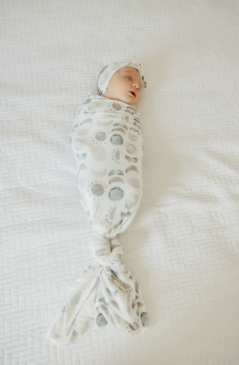 Knit Swaddle Blanket - Eclipse