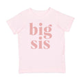 Load image into Gallery viewer, Big Sis Short Sleeve Shirt - Light Pink
