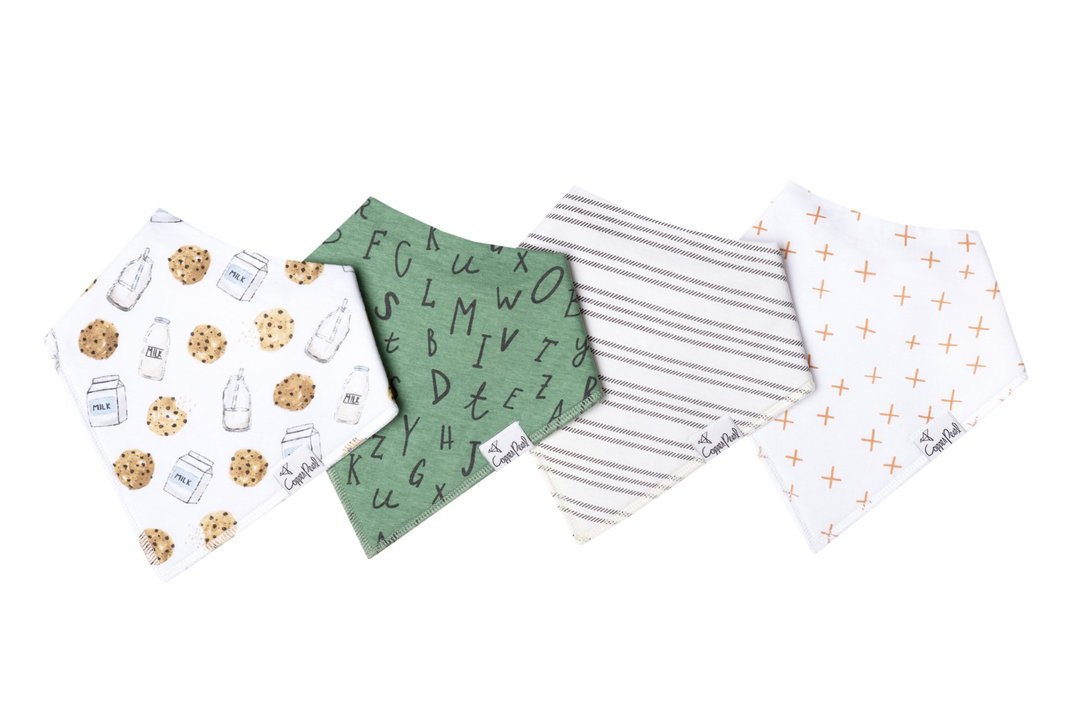 Bandana Bib Set (4 Pack) - Chip