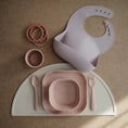 Load image into Gallery viewer, Dinnerware Fork and Spoon Set - Blush Baby Essentials Mushie 
