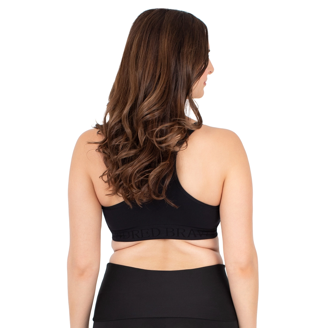 Simply Sublime® Nursing Sports Bra - Black