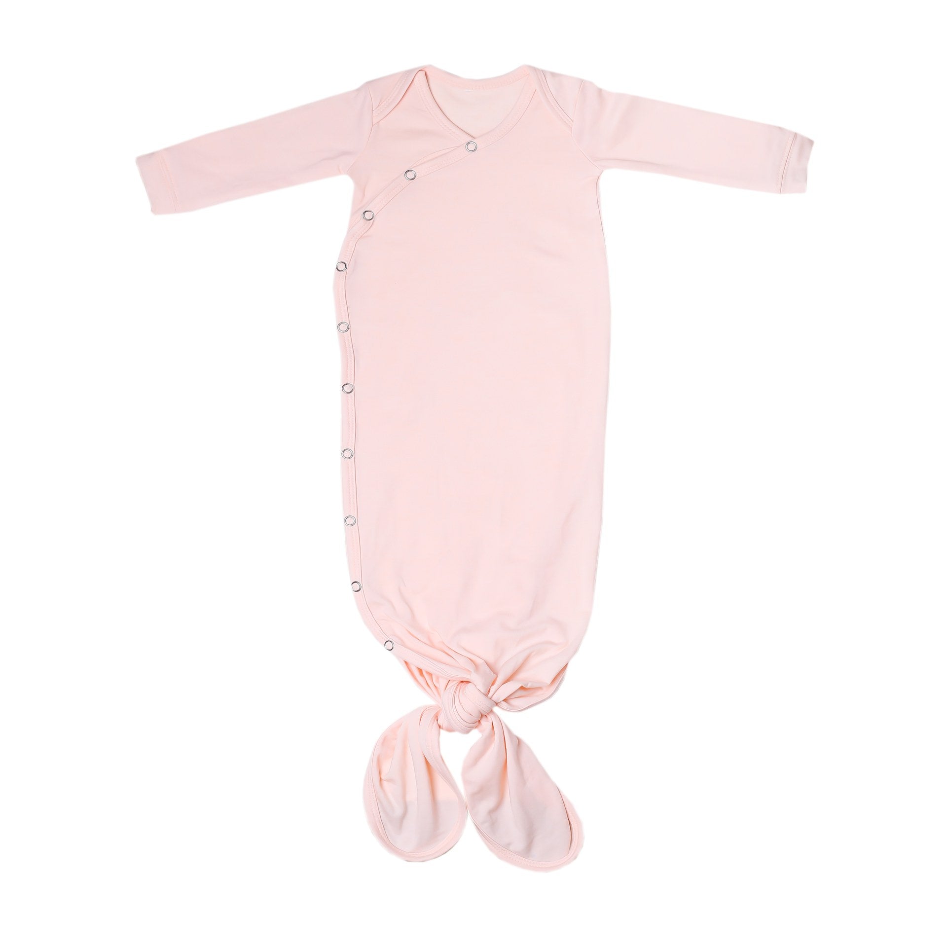 Newborn Knotted Gown - Blush Baby Essentials Copper Pearl 