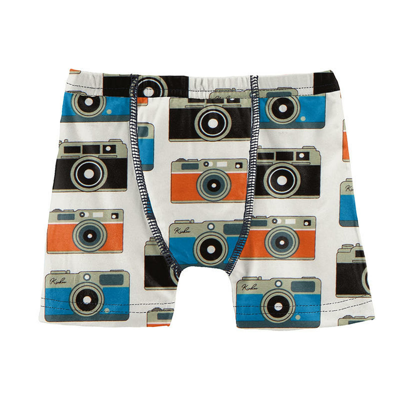 Print Boxer Brief - Mom's Camera Children's Clothing Kickee Pants 