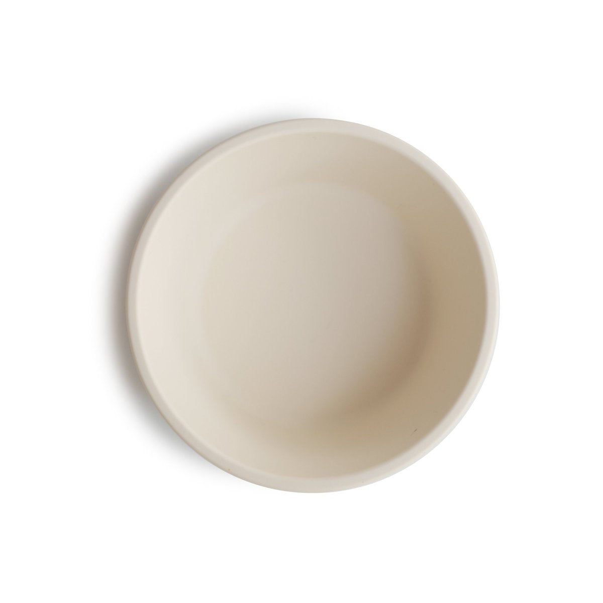 Silicone Suction Bowl - Ivory Baby Essentials Mushie 