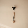 Load image into Gallery viewer, Pacifier Clip - Eva - Black
