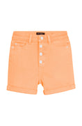 Load image into Gallery viewer, Piper High Rise Cuffed Short - Neon Orange
